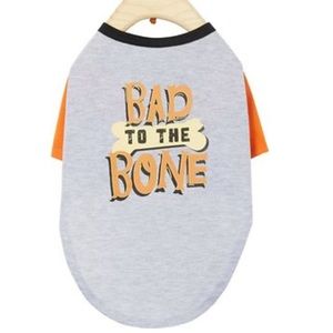 Bad to the Bone Dog & Cat T-Shirt Small nwt